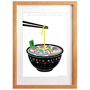 Affiche Japonaise Tokyo Metro